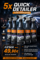 Preview: QUICK DETAILER  Synthetic Wachs 5 x 1 L Sprühflasche